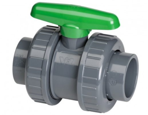 VDL PVC-U Kogelkraan 2x lijm VITON